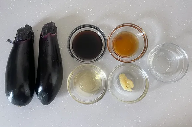 茄子の煮びたしのつくり方 その1