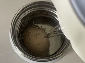 ピリ辛そうめんの温泉卵のせのつくり方 その6