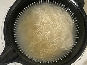 ピリ辛そうめんの温泉卵のせのつくり方 その7
