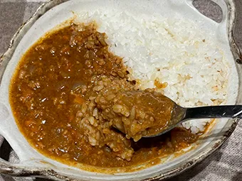 キーマカレーのつくり方 その6