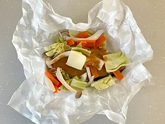 鮭のちゃんちゃん焼きの下準備 その4