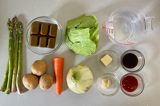 春野菜カレーのつくり方 その1