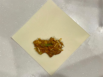 アレンジレシピ：春野菜カレー春巻きのつくり方 その4