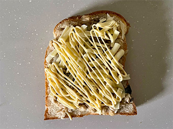 アレンジレシピ：鰆（さわら）の味噌マヨガーリックパンのつくり方 その5