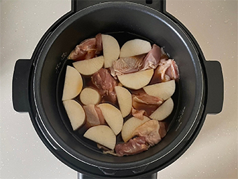 ホロホロ鶏大根のつくり方 その4