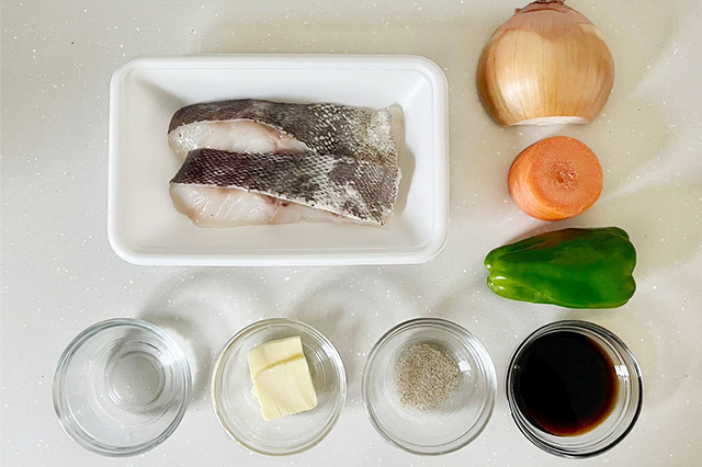 タラのバター蒸しぽん酢のつくり方 その1