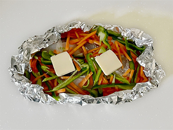 タラのバター蒸しぽん酢のつくり方 その4