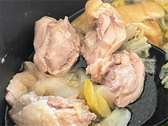 鶏の旨出し鍋のつくり方 その10