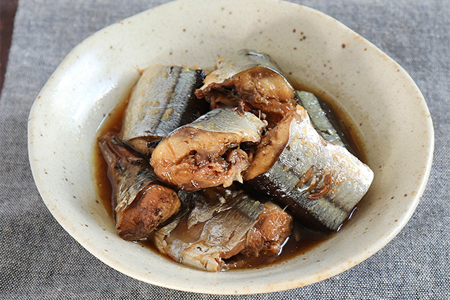 さんまの生姜煮