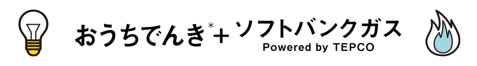 おうちでんき＋ソフトバンクガス Powered br TEPCO