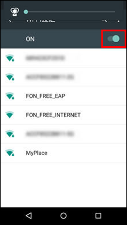 Wi-Fiの設定（Android）画像3