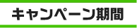 キャンペーン期間