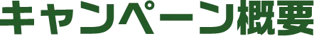 キャンペーン概要