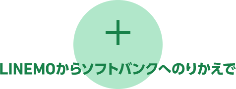 さらに! LINEMOからソフトバングへのりかえで