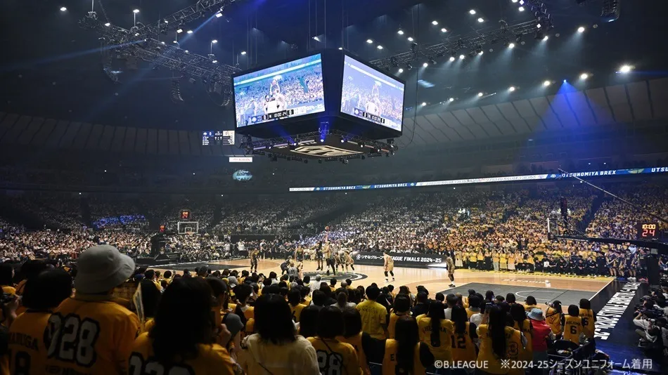 &copy;B.LEAGUE ※2024-25シーズンユニフォーム着用