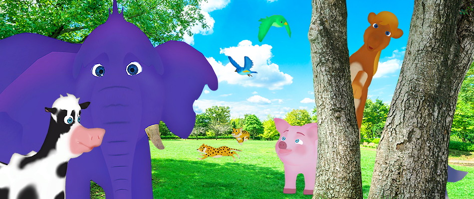 街などに隠れるAR動物を捕まえる「かくれんぼゲーム」が「AR Next」に登場