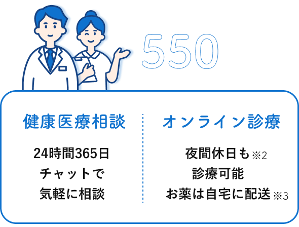 550円/月額（税込）