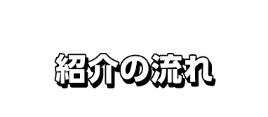 紹介の流れ