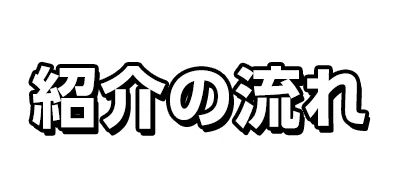 紹介の流れ