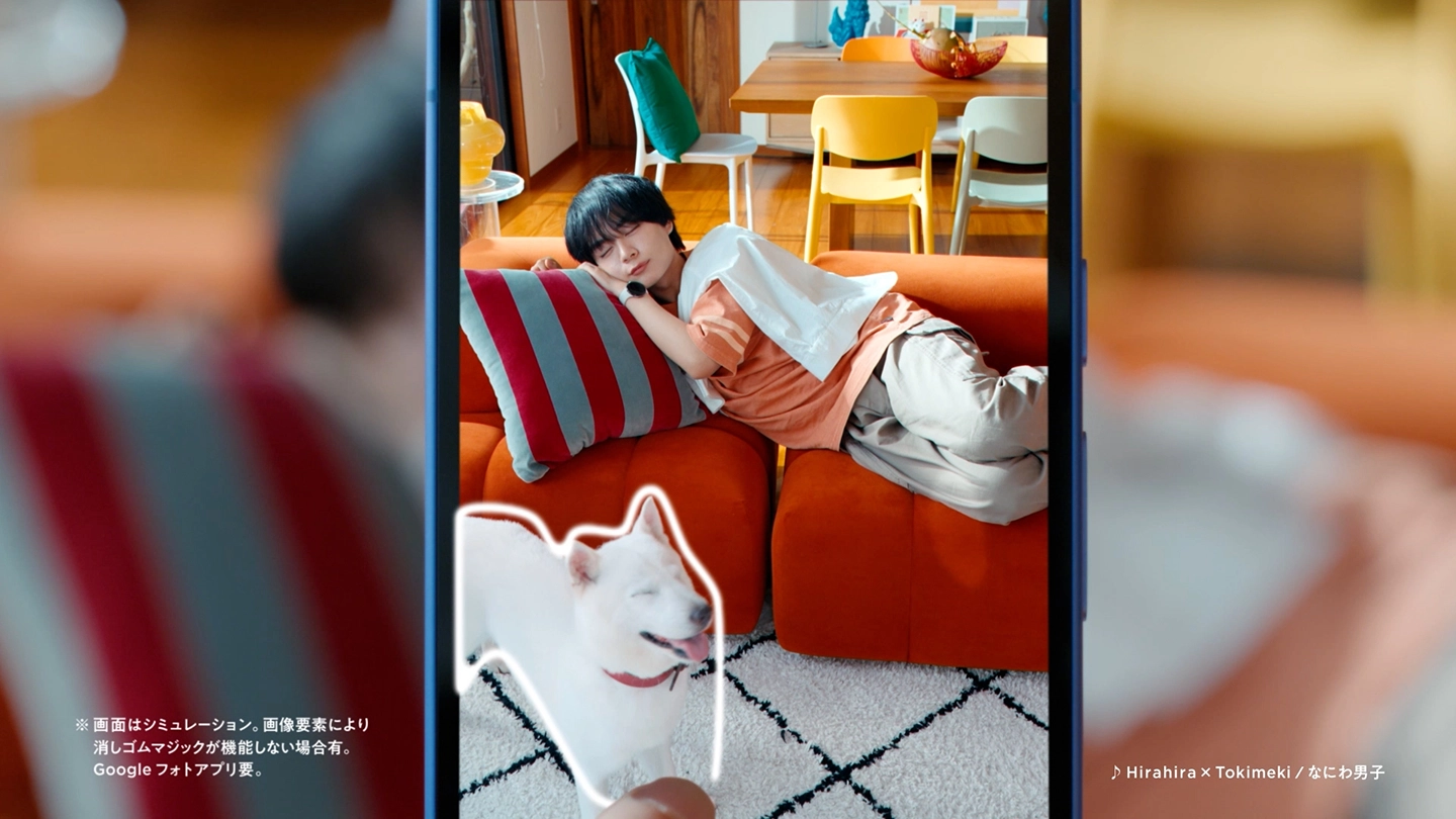 ソフトバンク × Google Pixel「消される父」篇