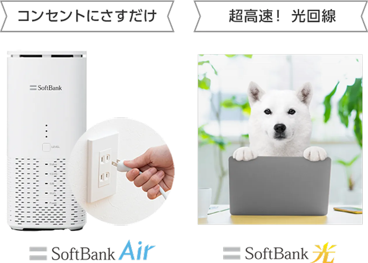 コンセントにさすだけ 超高速光回線