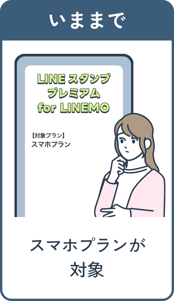 いままで スマホプランが対象