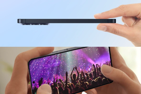 デザインはスリム。画面はワイド。
