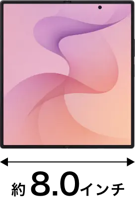 約8.0インチ