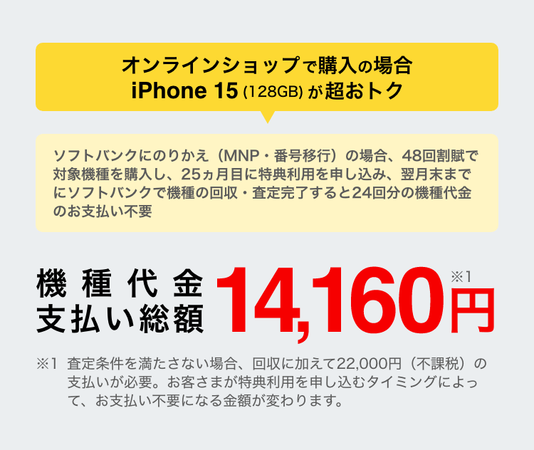 ソフトバンクへののりかえで最新のiPhone も21,984円割引 ...