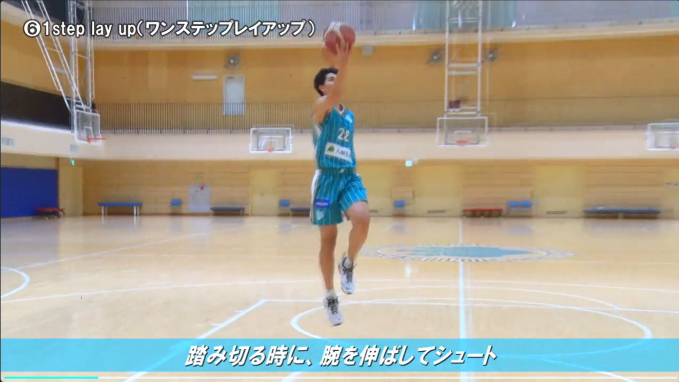 バスケの動画のサンプル画像