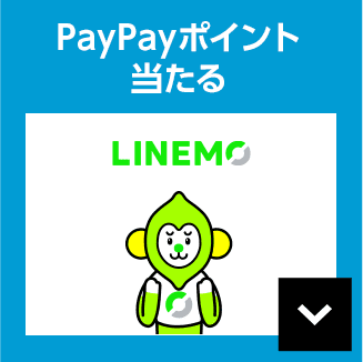 LINEMO PayPayポイント当たる