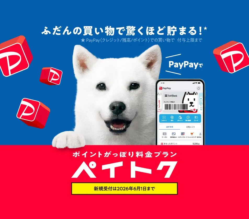 普段の買い物で驚くほど貯まる！ポイントがっぽり料金プランペイトク