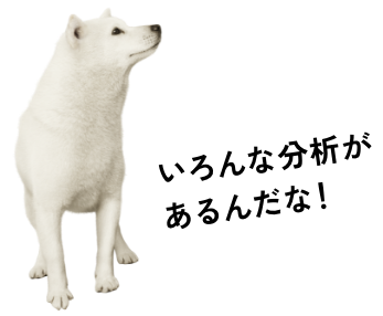 いろんな分析があるんだな!